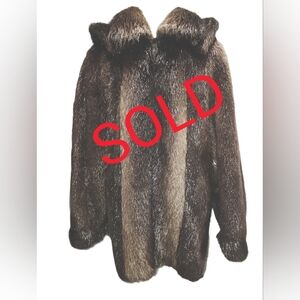 Luxurious Brown Fur Coat
